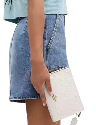 Coach Slim Crossbody In Signature Leather