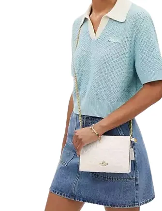 Coach Slim Crossbody In Signature Leather