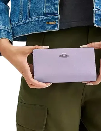 Coach Slim Zip Wallet