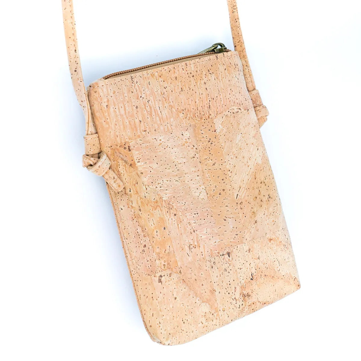 Cork Women's Phone Pouch - Magnetic Closure, Adjustable Shoulder Strap BAG-2300