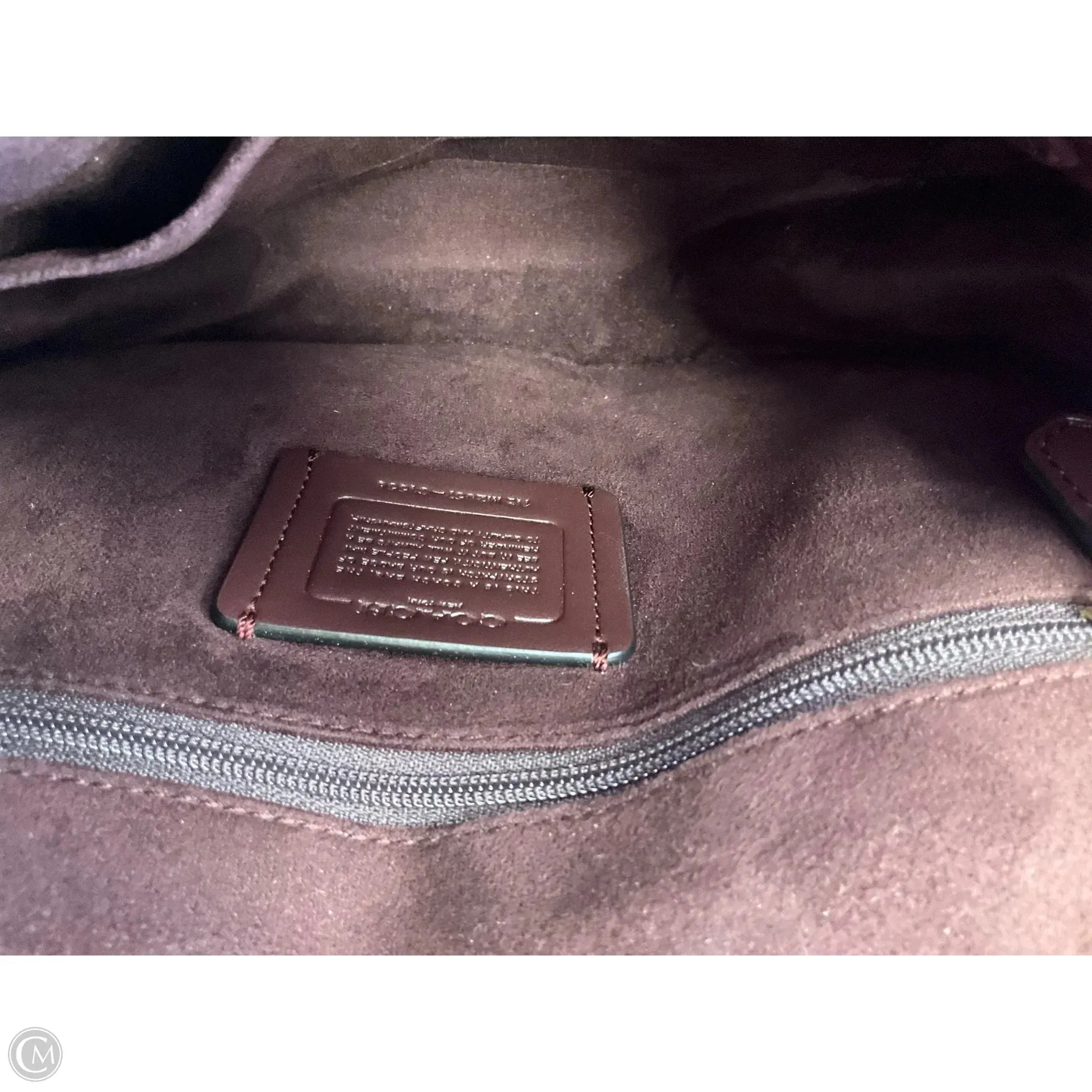 Crossbody Designer By Coach, Size: Medium