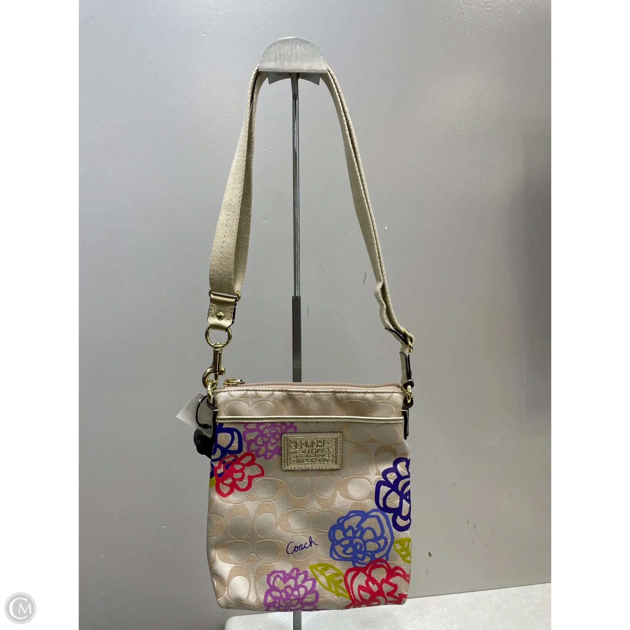 Crossbody Designer By Coach, Size: Medium