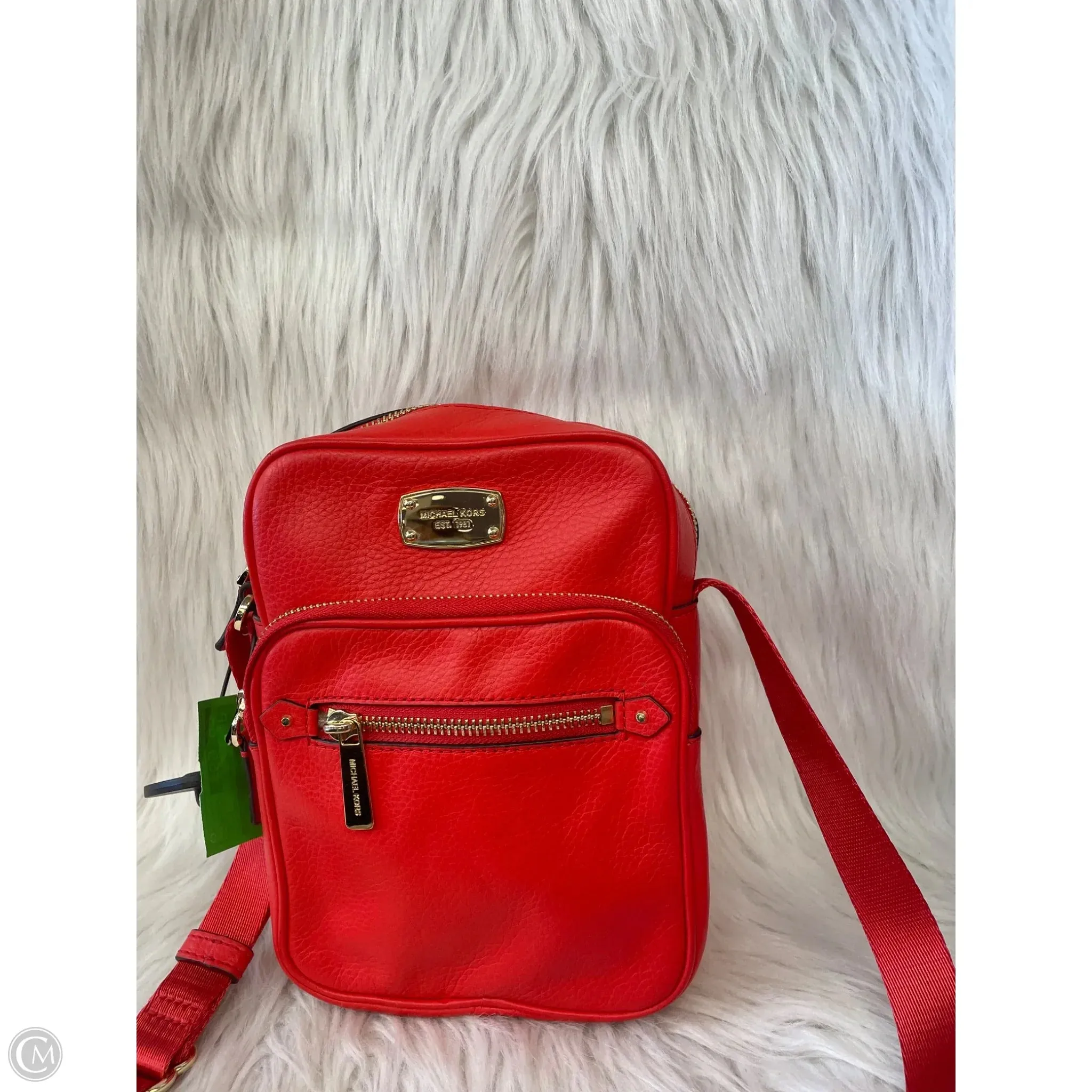 Crossbody Designer By Michael Kors, Size: Medium