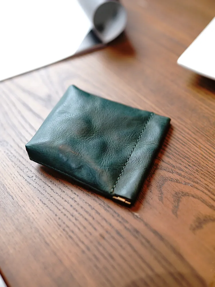 Cute Women Leather Change Wallet Slim Coin Wallets Headphone Case Cord Organizer For Women