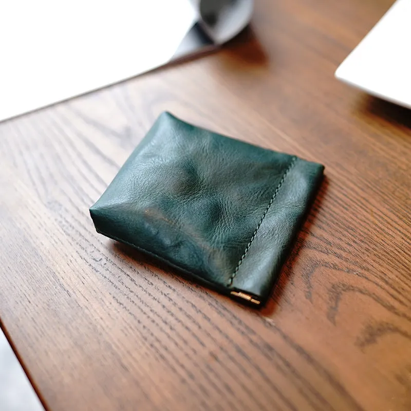Cute Women Leather Change Wallet Slim Coin Wallets Headphone Case Cord Organizer For Women