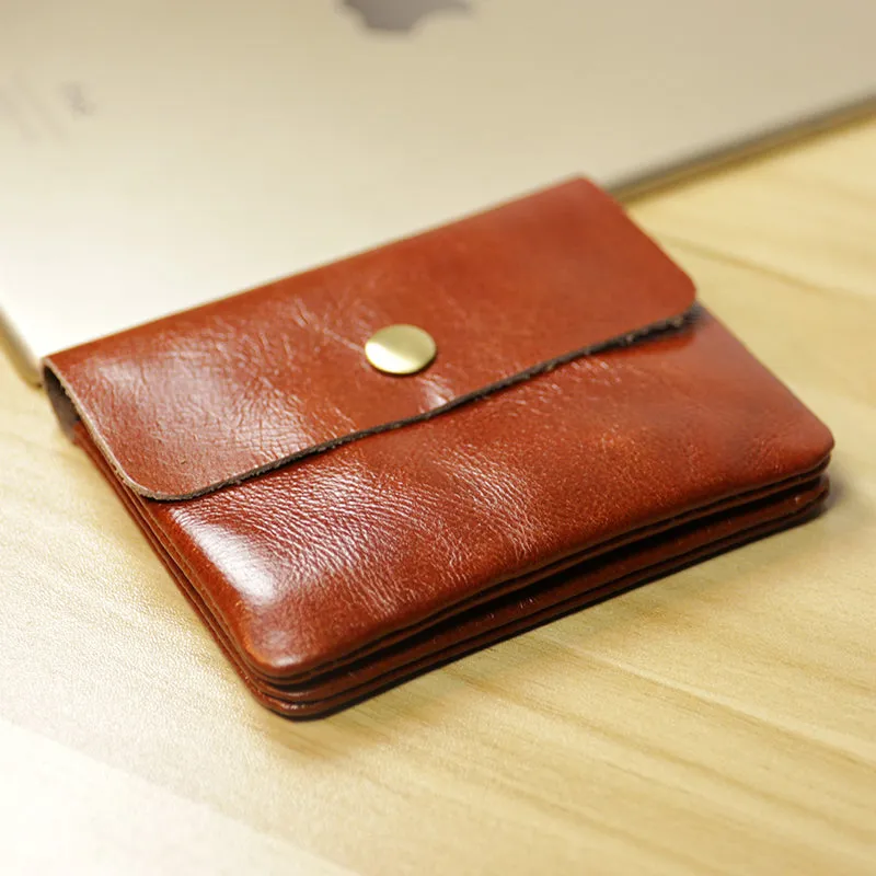 Cute Women White Leather Mini Zip Coin Wallets Change Wallets Slim Billfold Wallet For Women