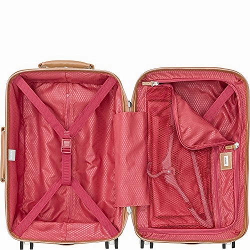Delsey Luggage Chatelet Hard  21 Inch Carry On 4 Wheel Spinner, Champagne