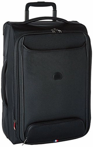 Delsey Luggage Chatillon 21" Carry-On Exp. 2 Wheel Trolley, Black