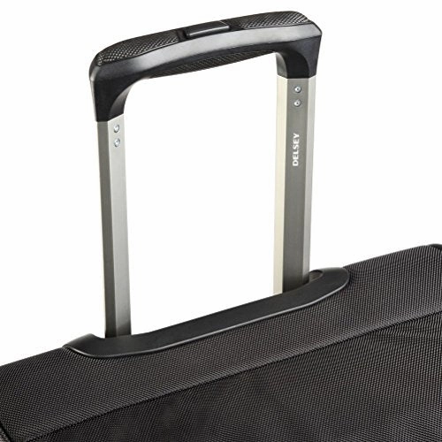 Delsey Luggage Cruise Soft 30" Trolley Rolling Duffel, Black, One Size