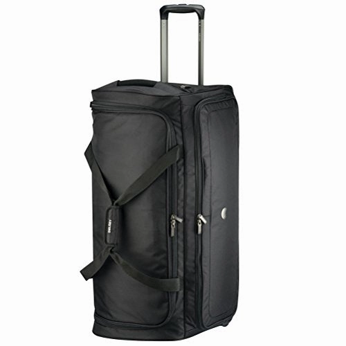 Delsey Luggage Cruise Soft 30" Trolley Rolling Duffel, Black, One Size