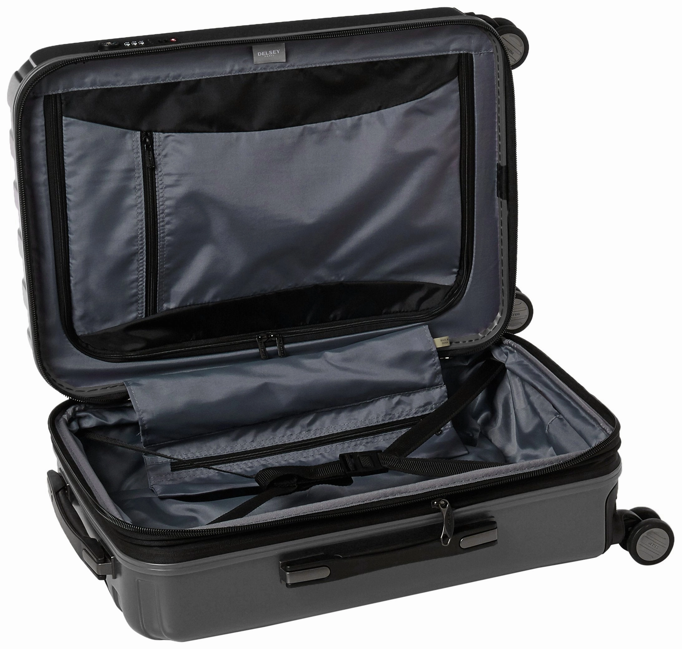DELSEY Paris Helium Titanium 21" 4-Wheel Carry-On Luggage