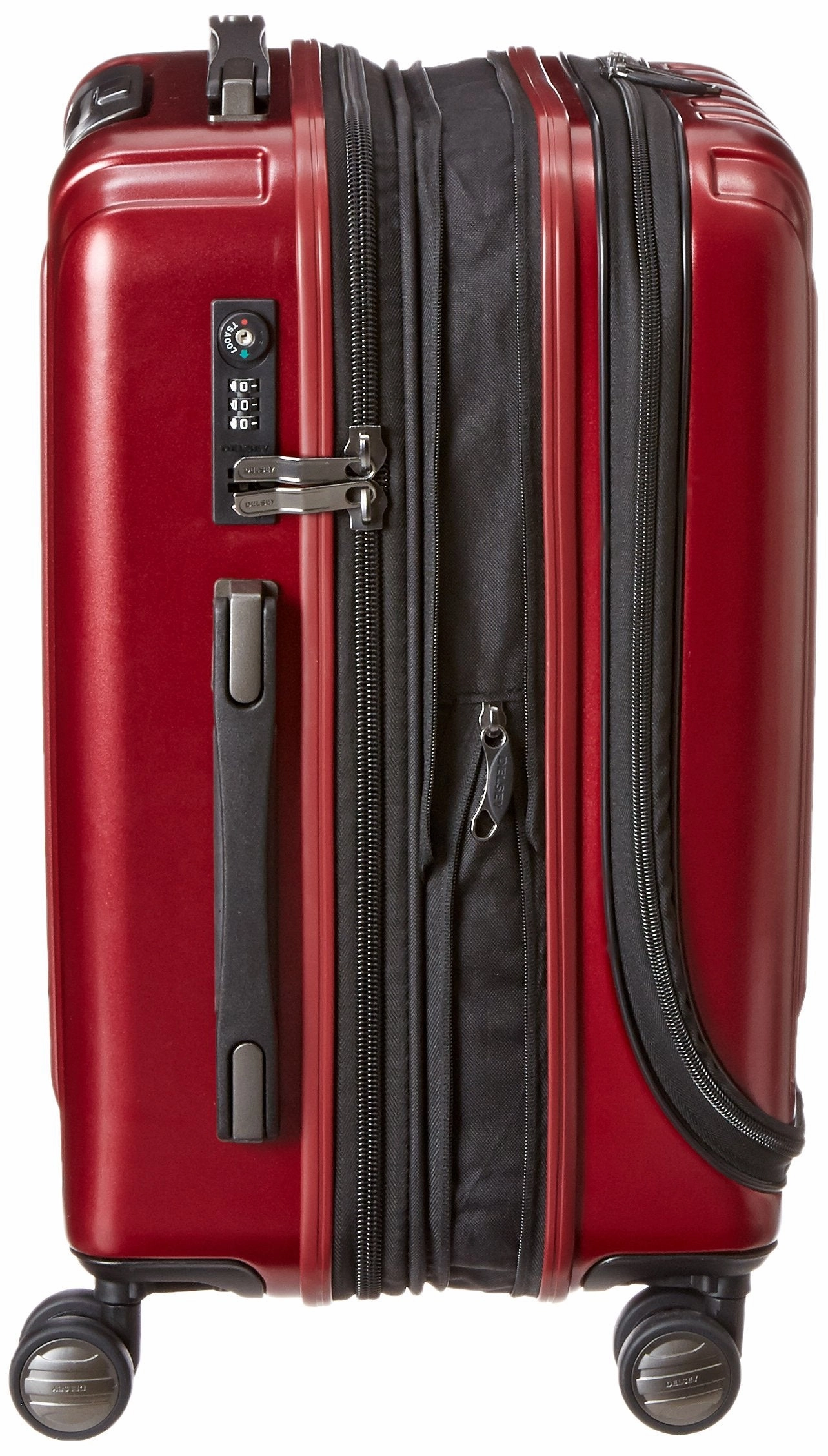 DELSEY Paris Helium Titanium International 19 Carry-on Expandable Spinner Trolley