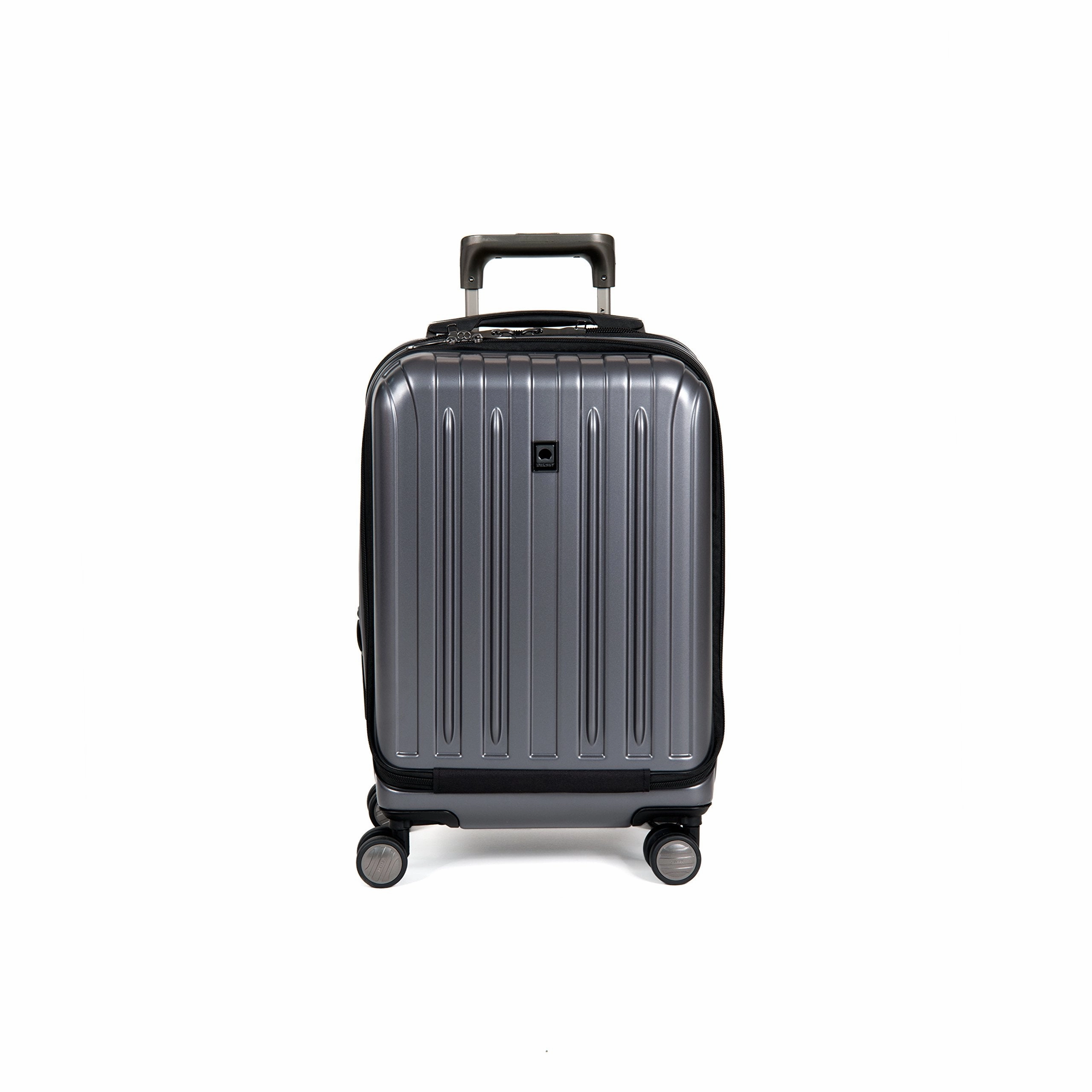DELSEY Paris Helium Titanium International 19 Carry-on Expandable Spinner Trolley