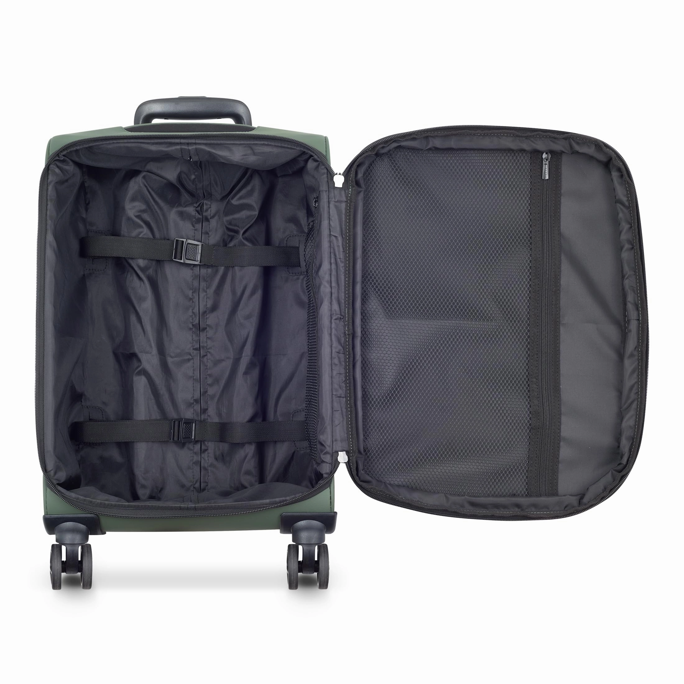 DELSEY Paris Sky Lite 19" Softside Expandable Carry On Luggage with Spinner Wheels