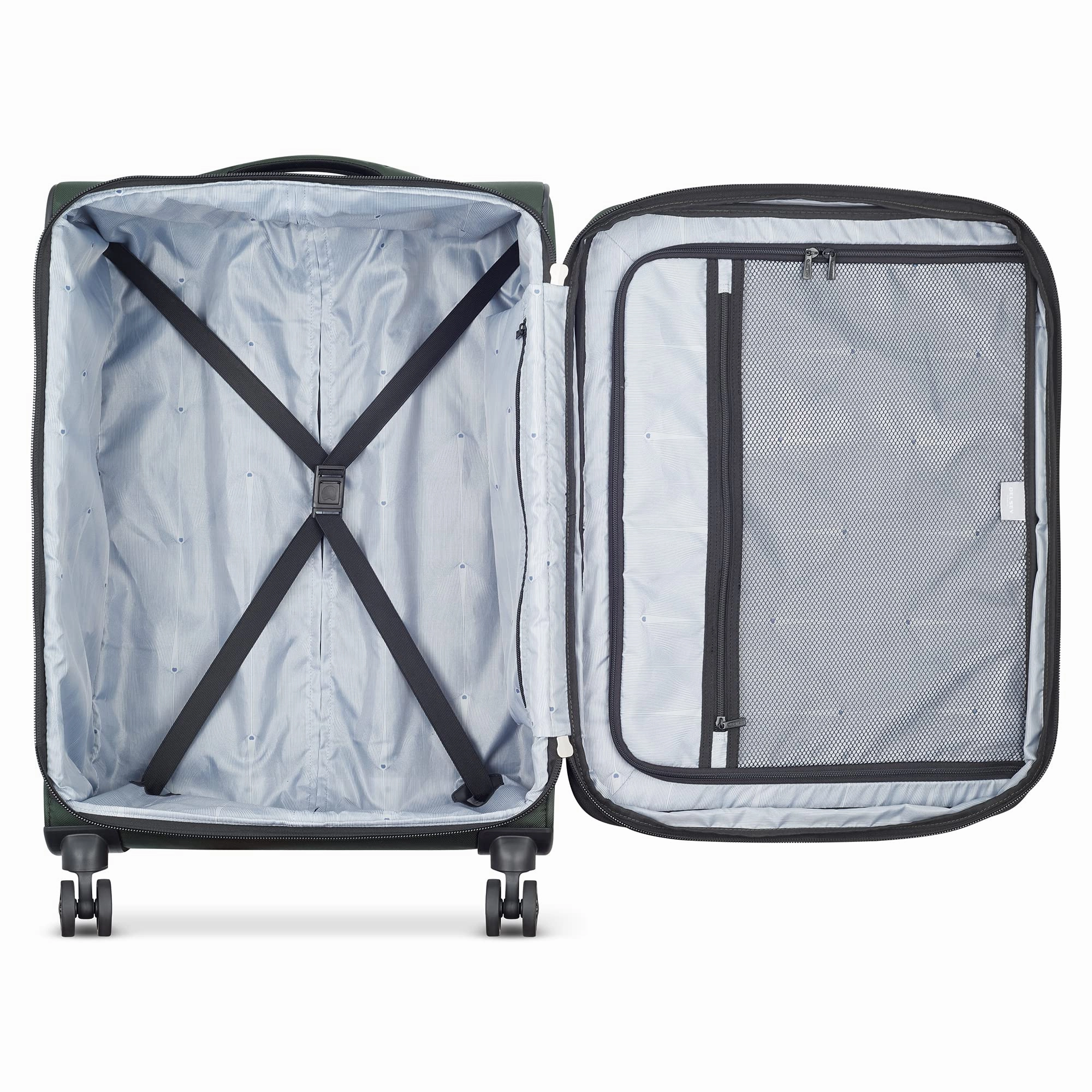 DELSEY Paris Sky Max 2.0 Softside Expandable Luggage with Spinner Wheels