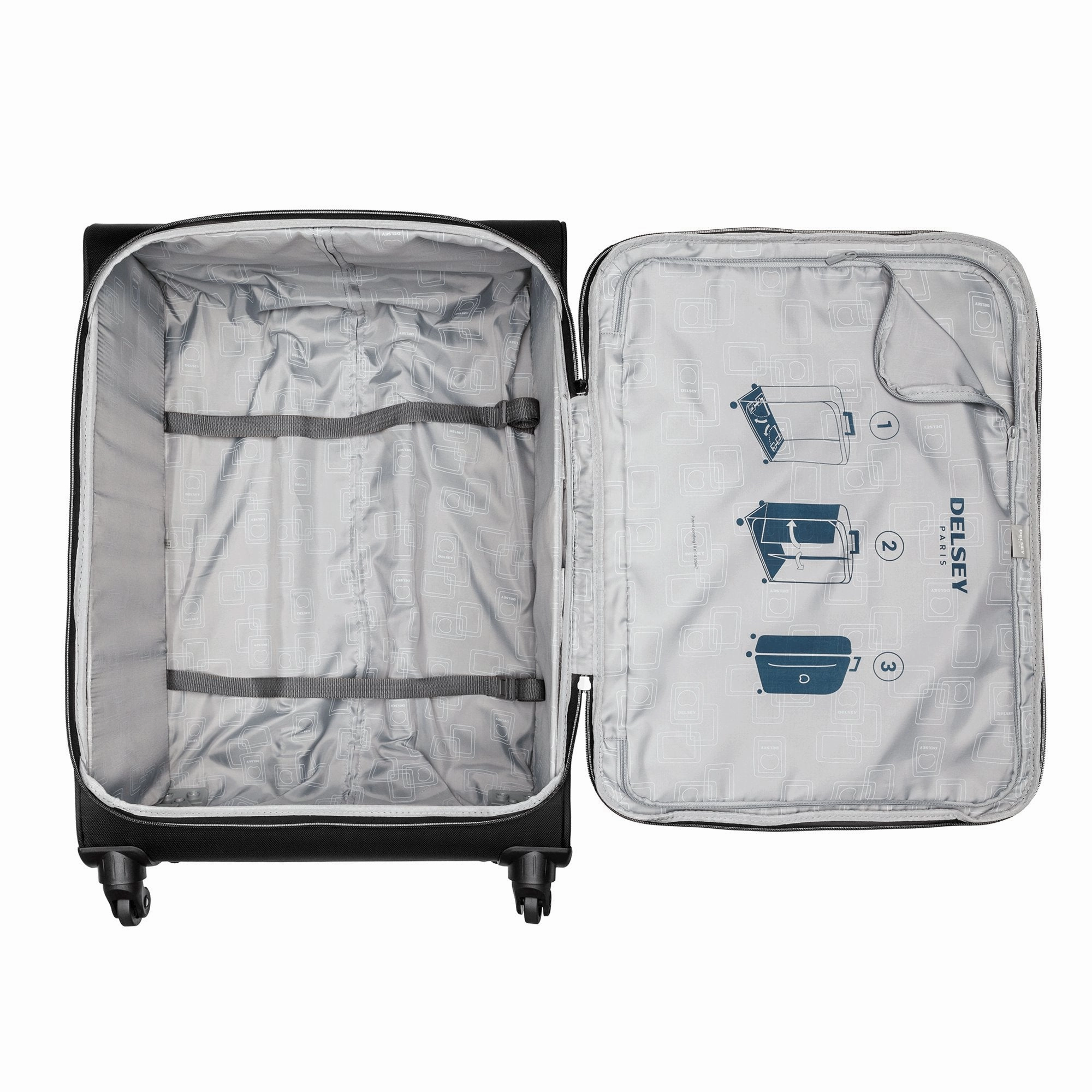 DELSEY Paris Solution 27.5" 4-Wheel Large Luggage