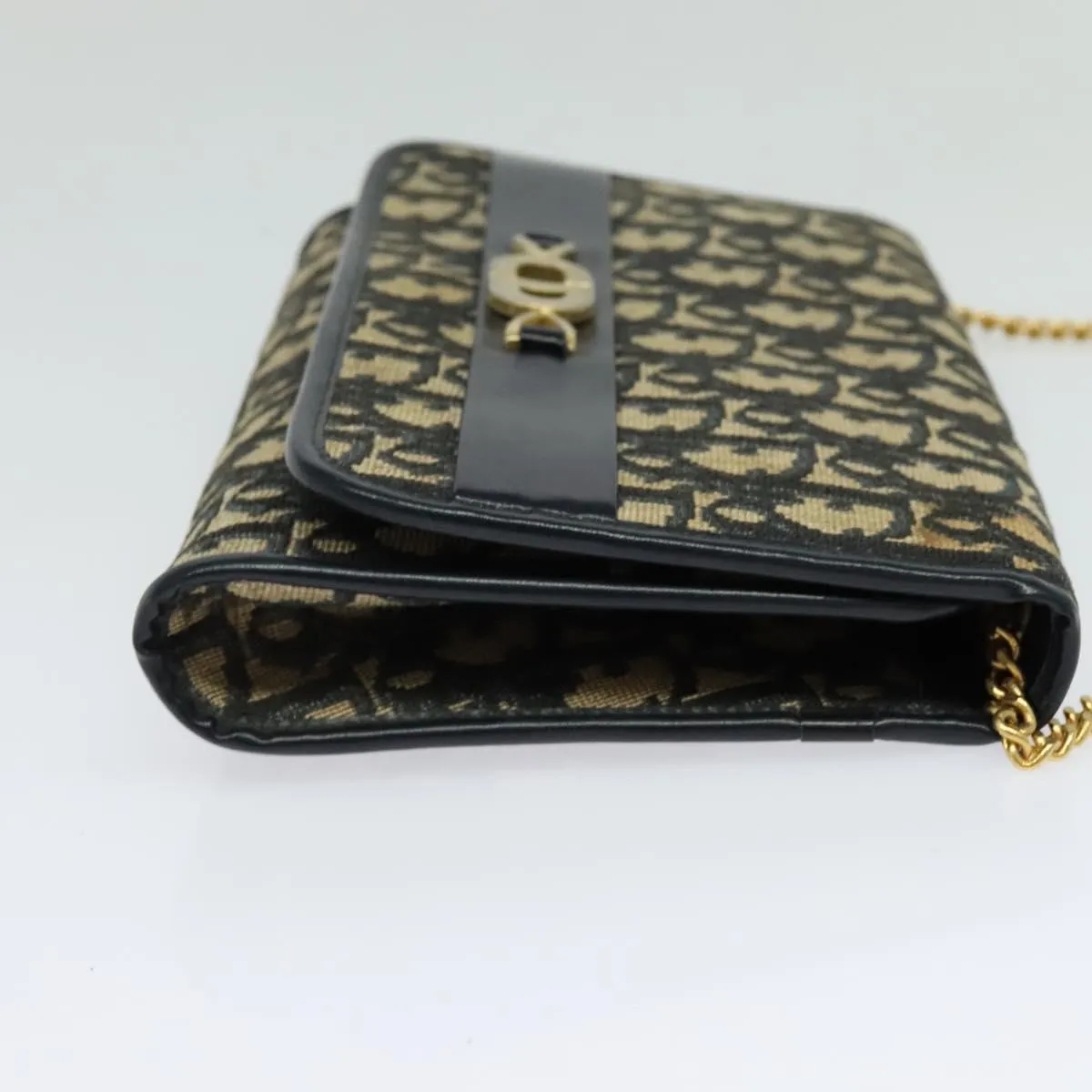 Dior 30 Montaigne Canvas Shoulder Bag (Pre-Owned)