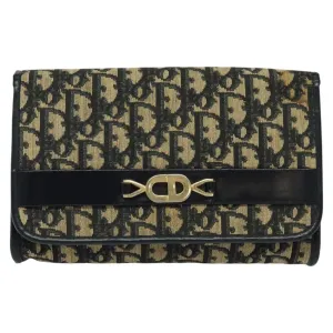 Dior 30 Montaigne Canvas Shoulder Bag (Pre-Owned)