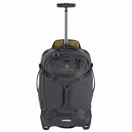 Eagle Creek Gear Warrior Carry-On Rolling Duffel Bag, Jet Black