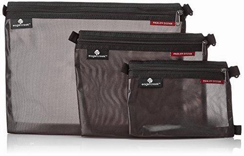 Eagle Creek Travel Gear Luggage Pack-it Sac Set, Black