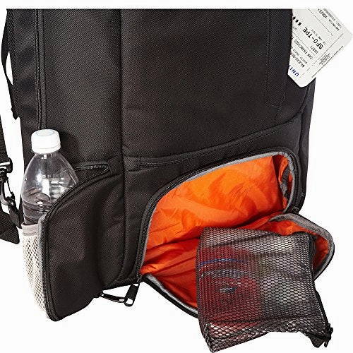 eBags Professional Weekender Carry-On Backpack for Travel & Business - TSA Friendly - Fits 18" Laptop - (Brushed Indigo)
