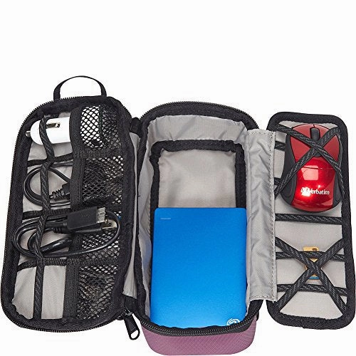 eBags Small Cord Packing Cube - Cable Organizer Bag - (Black)