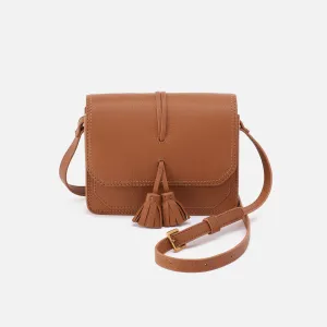 Eden Small Crossbody In Pebbled Leather - Warm Honey