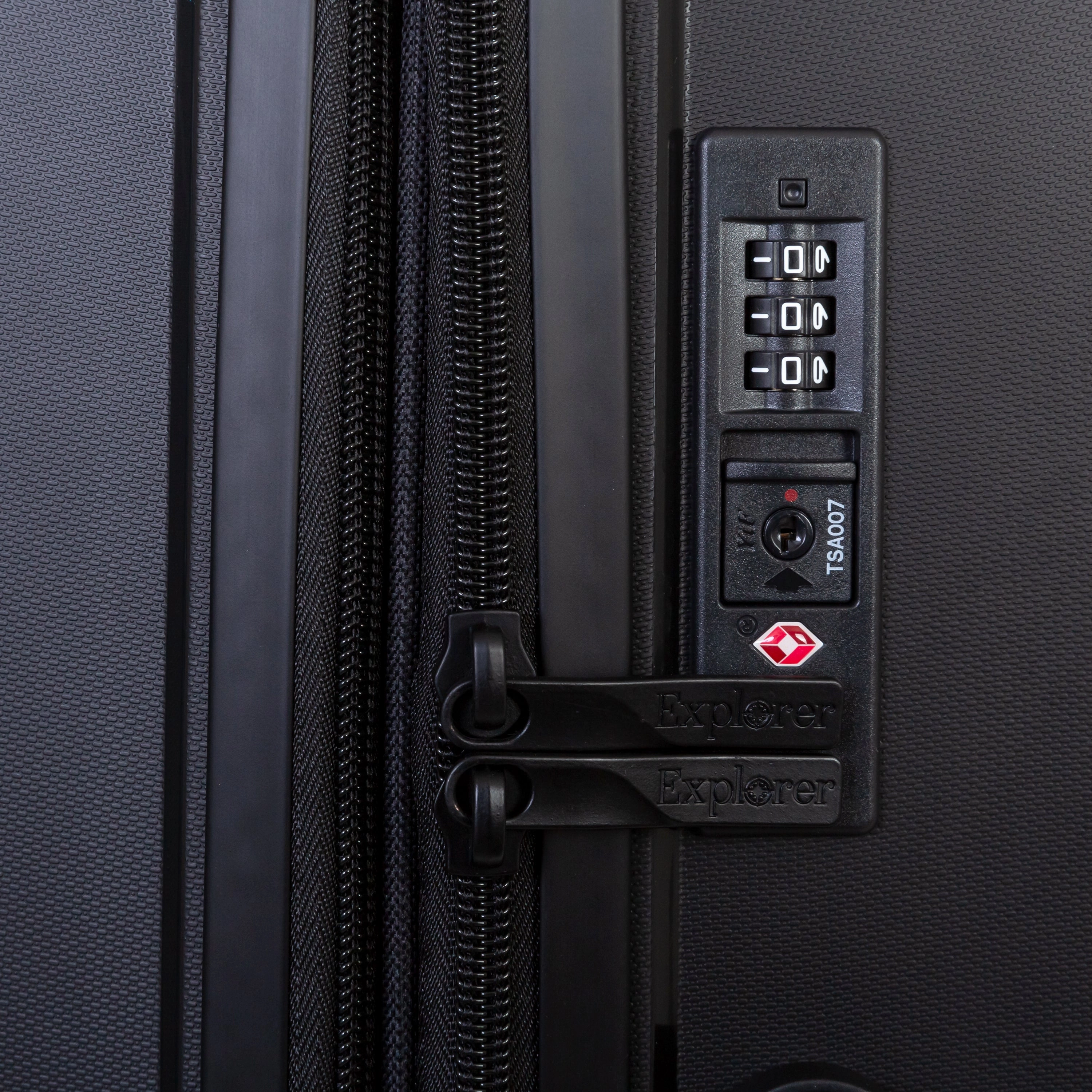 Explorer Breeze Anti-Theft Expandable Medium Luggage