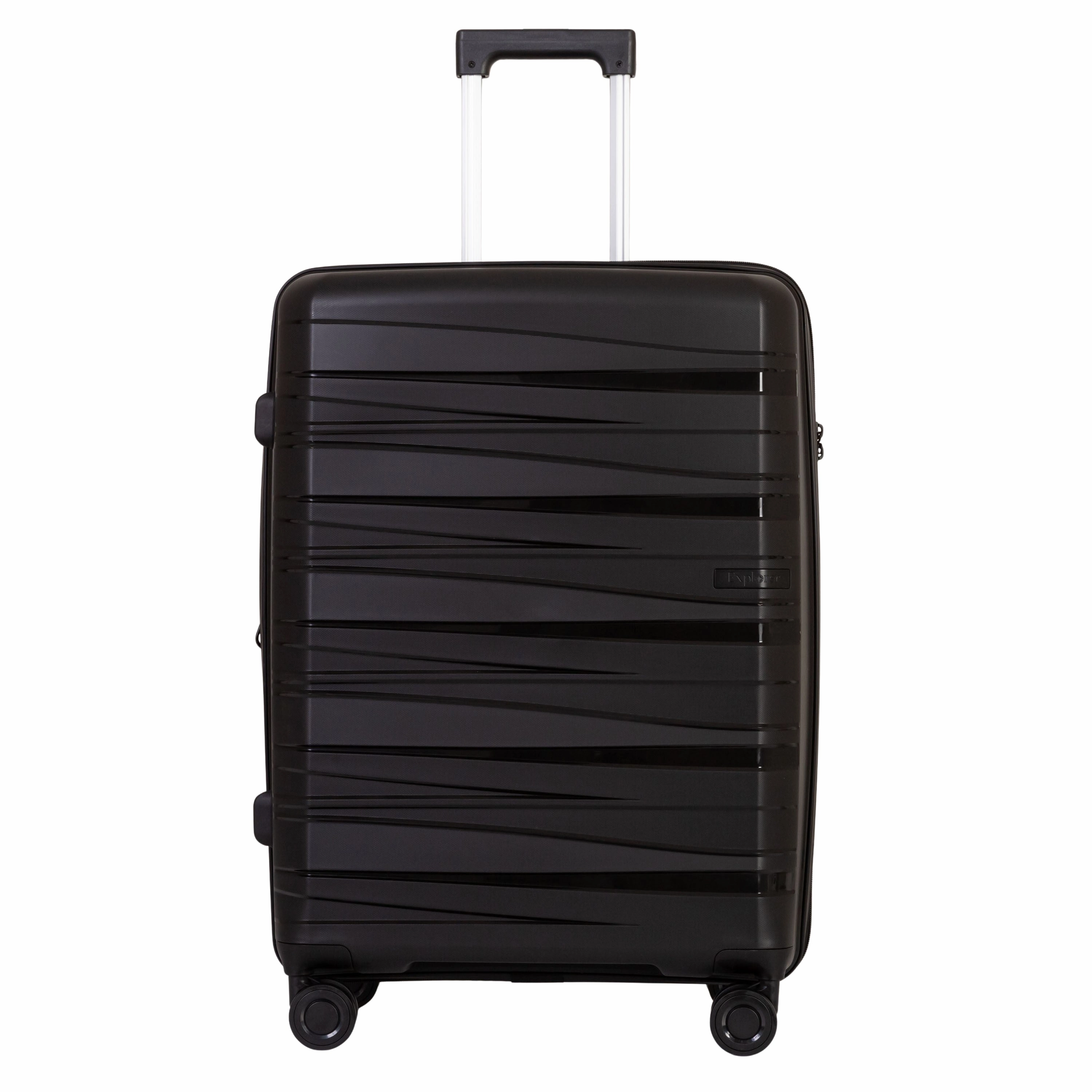 Explorer Breeze Anti-Theft Expandable Medium Luggage