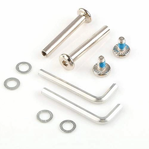 F-ber Luggage Suitcase Wheels Replacement Kit 50mm x 18mm with ABEC 608zz Inline Outdoor Skate Replacement Wheels, One Set of (2) Wheels (OD:50 W:18 ID:6 Axles:35)