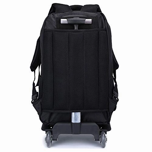 FANQIECHAODAN Trolley Backpack Large Capacity Shoulder Lever Computer Backpack Travel Backpack,Three Use Men And Women Travel BackpackSuper Lightweight Travel Carry On Cabin Hand Luggage Suitcase with