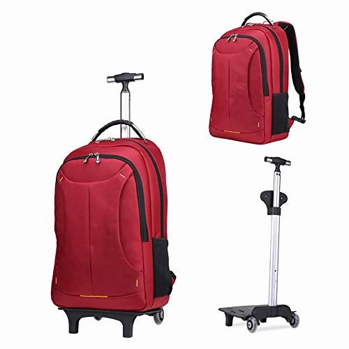 FANQIECHAODAN Trolley Backpack Large Capacity Shoulder Lever Computer Backpack Travel Backpack,Three Use Men And Women Travel BackpackSuper Lightweight Travel Carry On Cabin Hand Luggage Suitcase with
