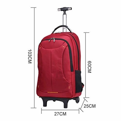 FANQIECHAODAN Trolley Backpack Large Capacity Shoulder Lever Computer Backpack Travel Backpack,Three Use Men And Women Travel BackpackSuper Lightweight Travel Carry On Cabin Hand Luggage Suitcase with
