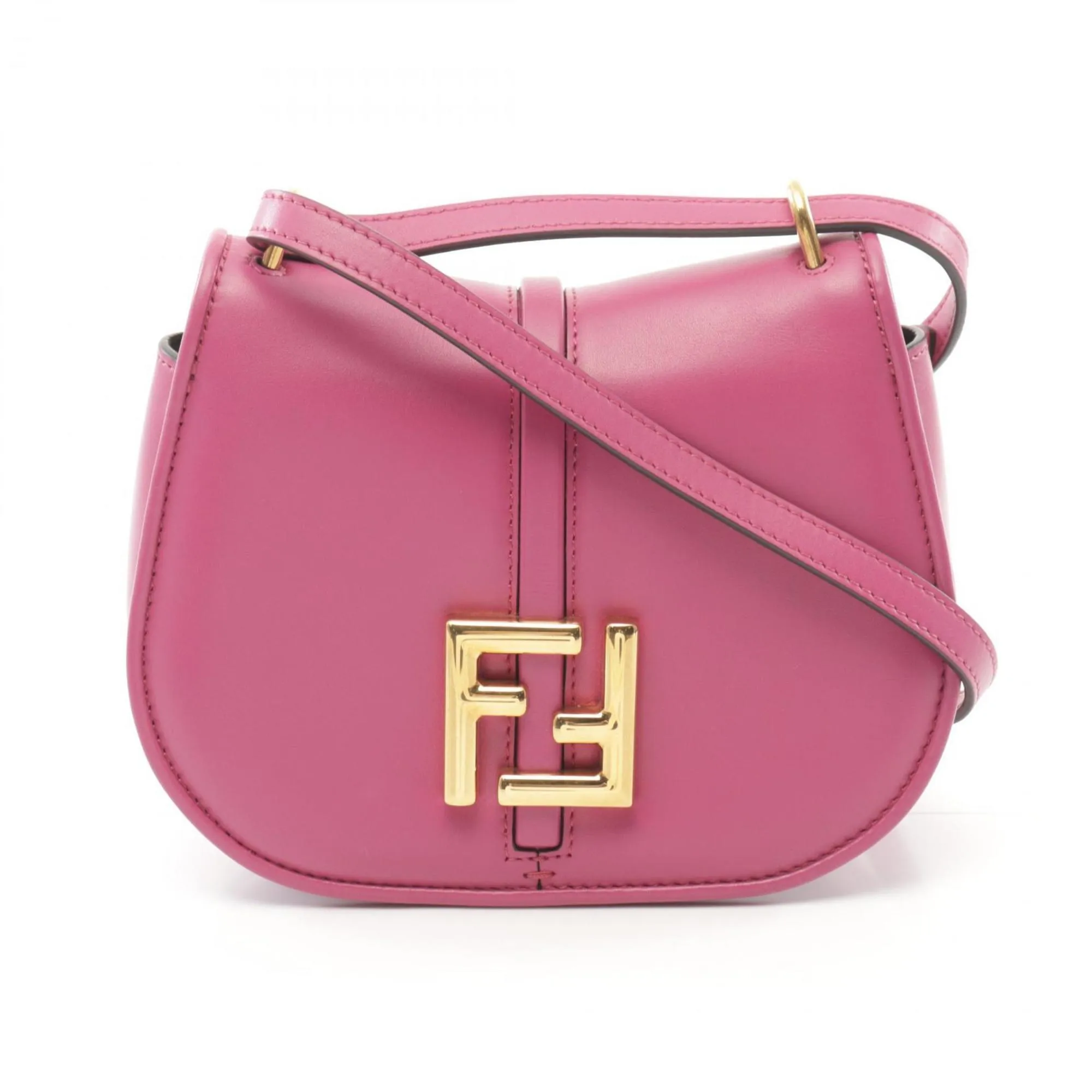 Fendi Leather Shoulder Bag (Pre-Owned)