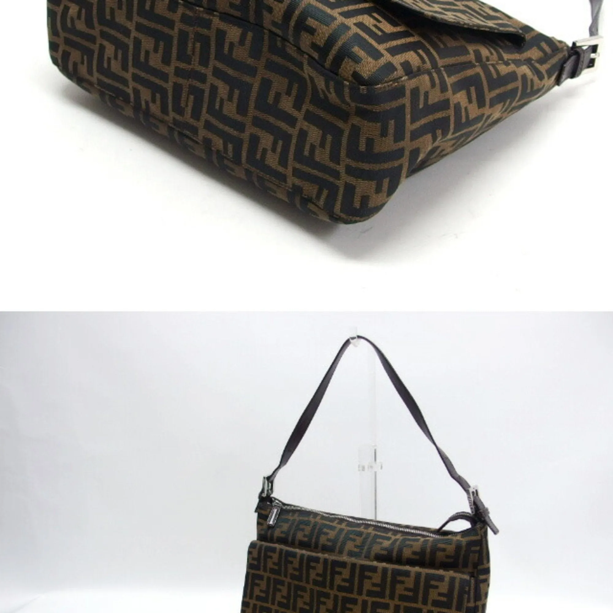 Fendi Zucca  Zucca Shoulder Bag (Pre-Owned)