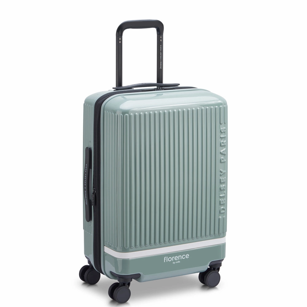 florence by mills x DELSEY PARIS Spin Me Away Expandable 20" Carry-On Spinner Upright