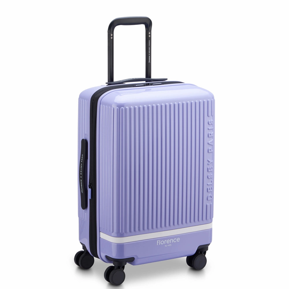 florence by mills x DELSEY PARIS Spin Me Away Expandable 20" Carry-On Spinner Upright
