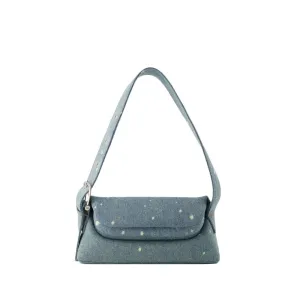 Folder Brot Shoulder Bag - Cotton - Blue