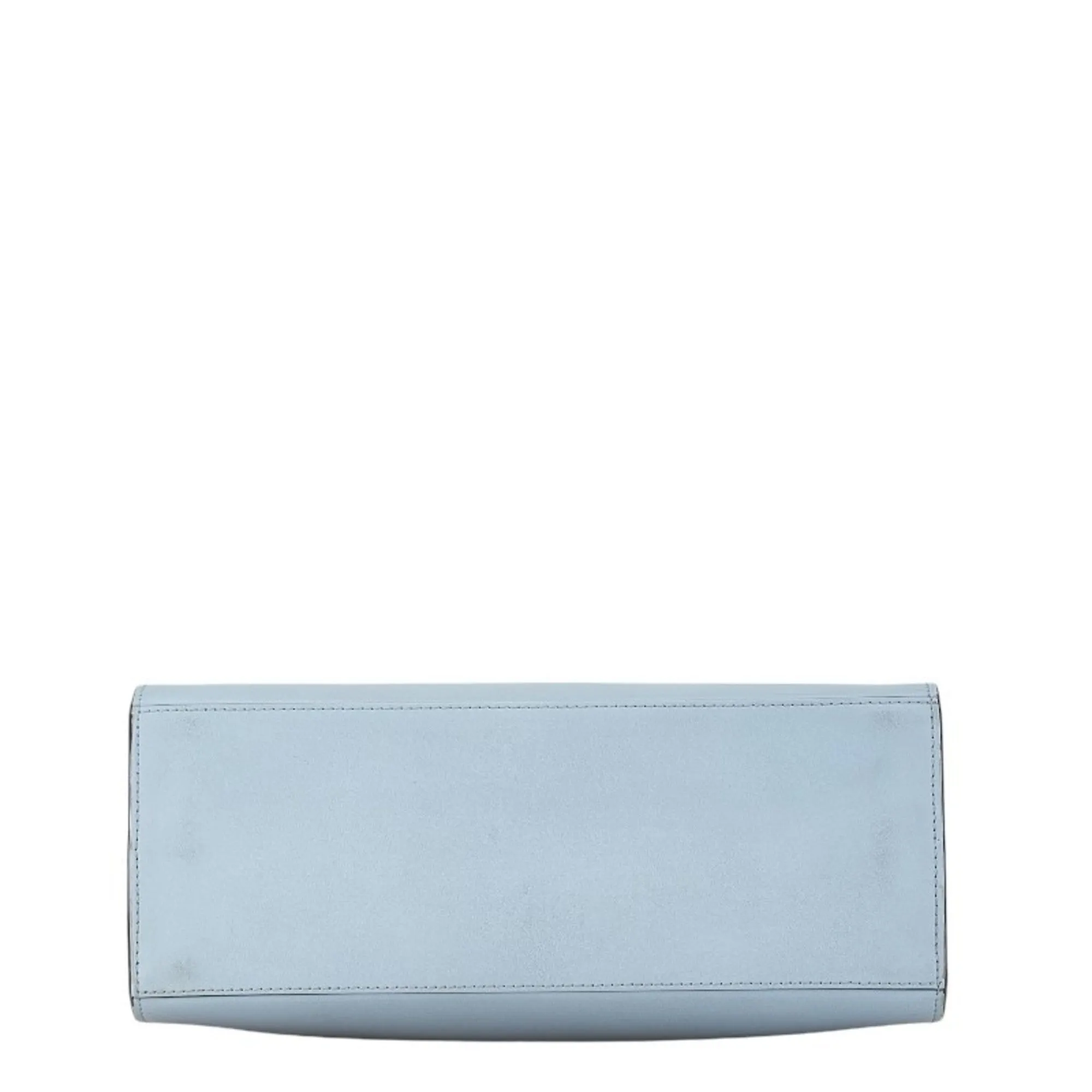 Furla blue  Leather Handbag Shoulder Bag (Pre-Owned)