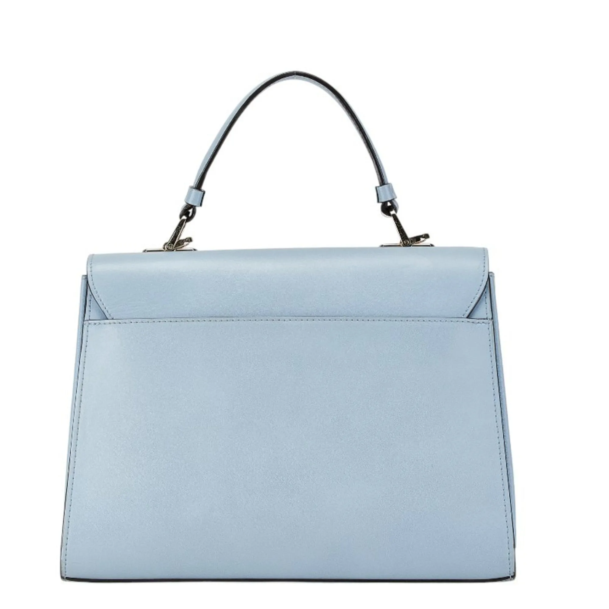 Furla blue  Leather Handbag Shoulder Bag (Pre-Owned)