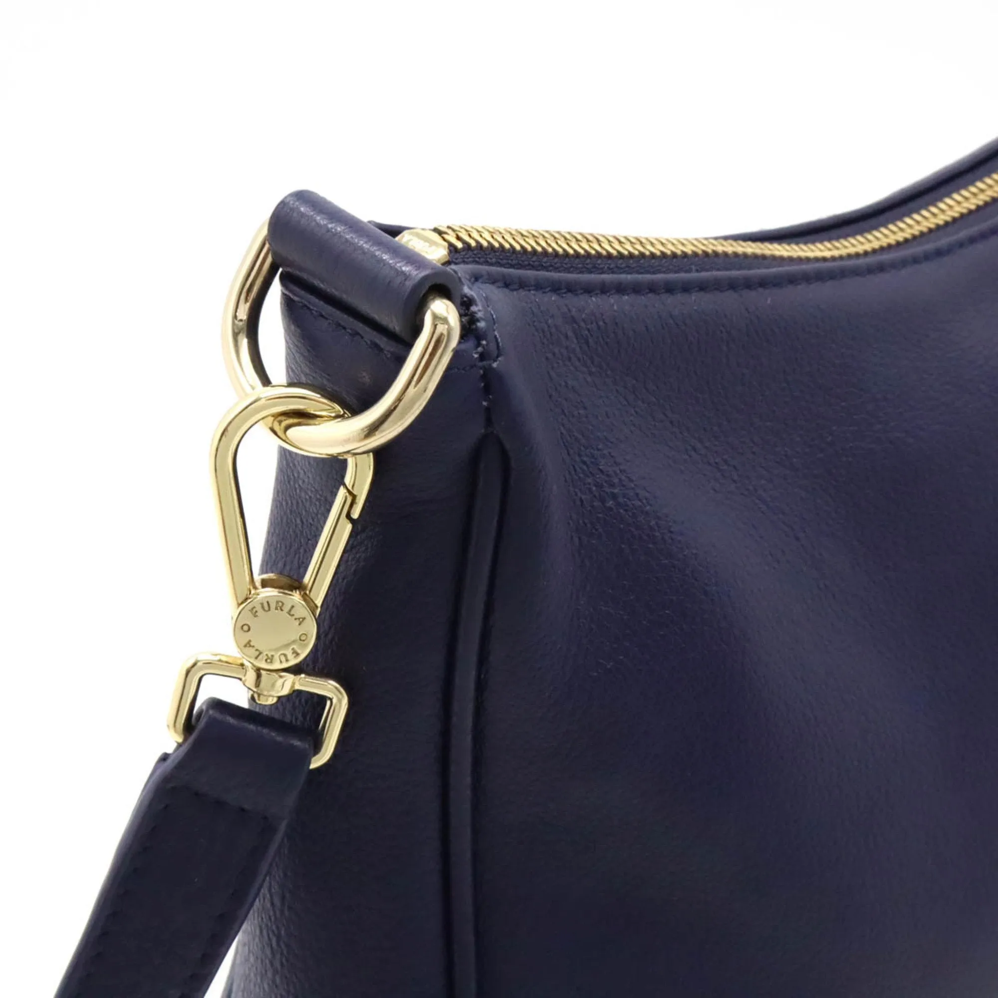 Furla Leather Shoulder Bag (Pre-Owned)
