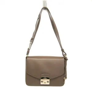 Furla Metropolis Leather Shoulder Bag (Pre-Owned)