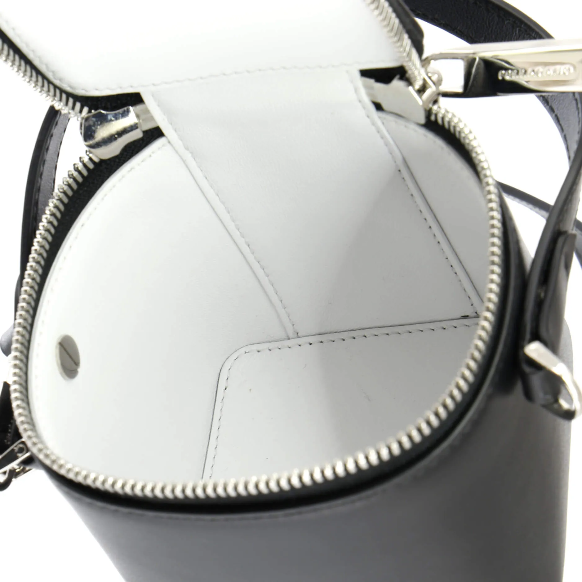 Gancicni Top Handle Vanity Case Leather Micro