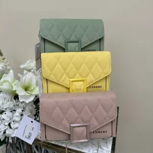 GHS 7123 Quilted Flapover Purse Bag