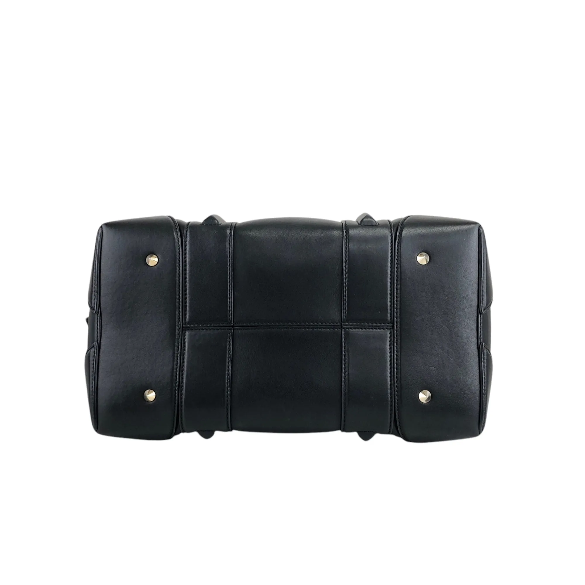 GIVENCHY Logo Two-way Boston bag Shoulder bag Black Vintage apxp26