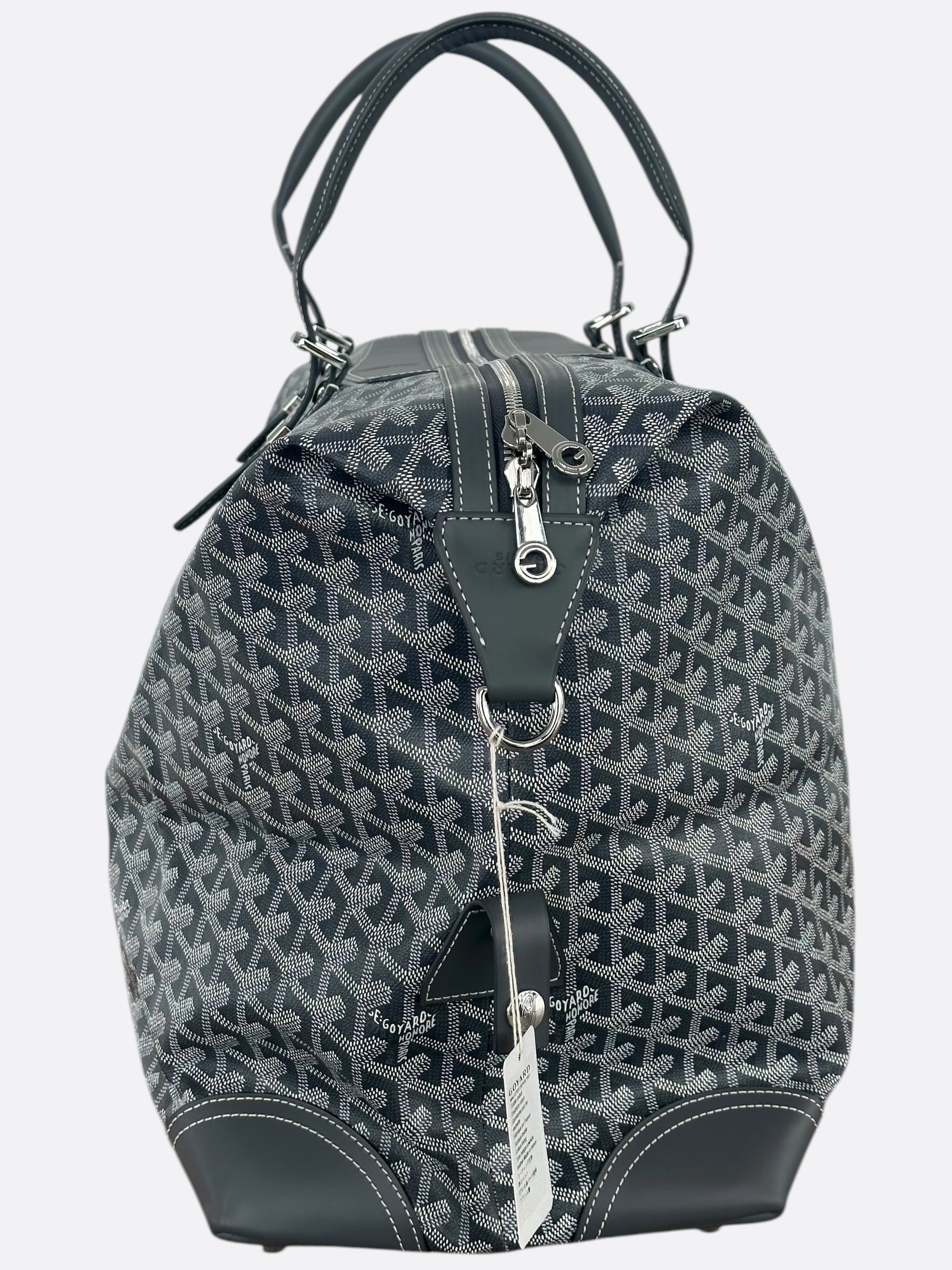 Goyard Grey Boeing 55 Duffel Bag