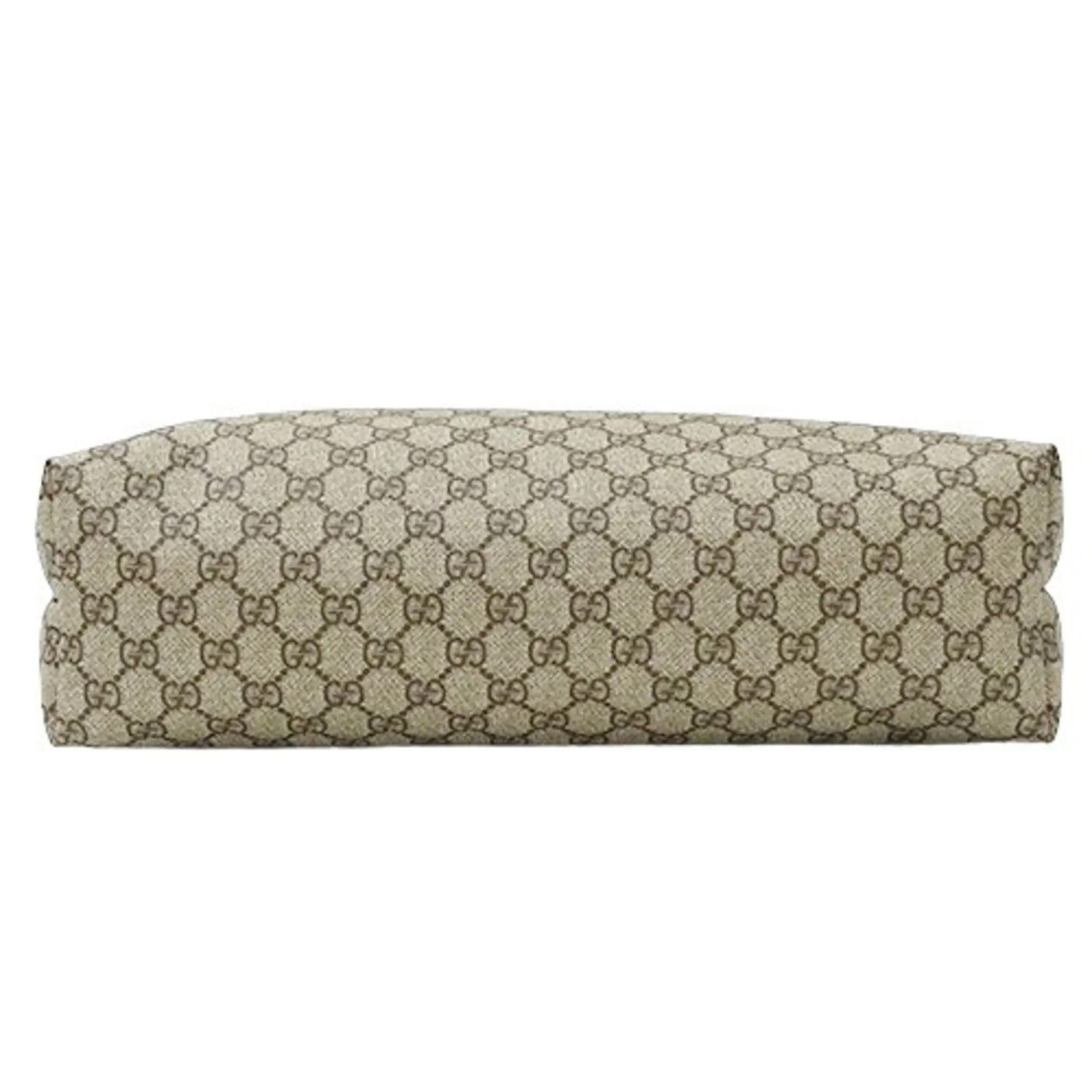 GUCCI bag ladies tote shoulder GG plus brown beige 211134