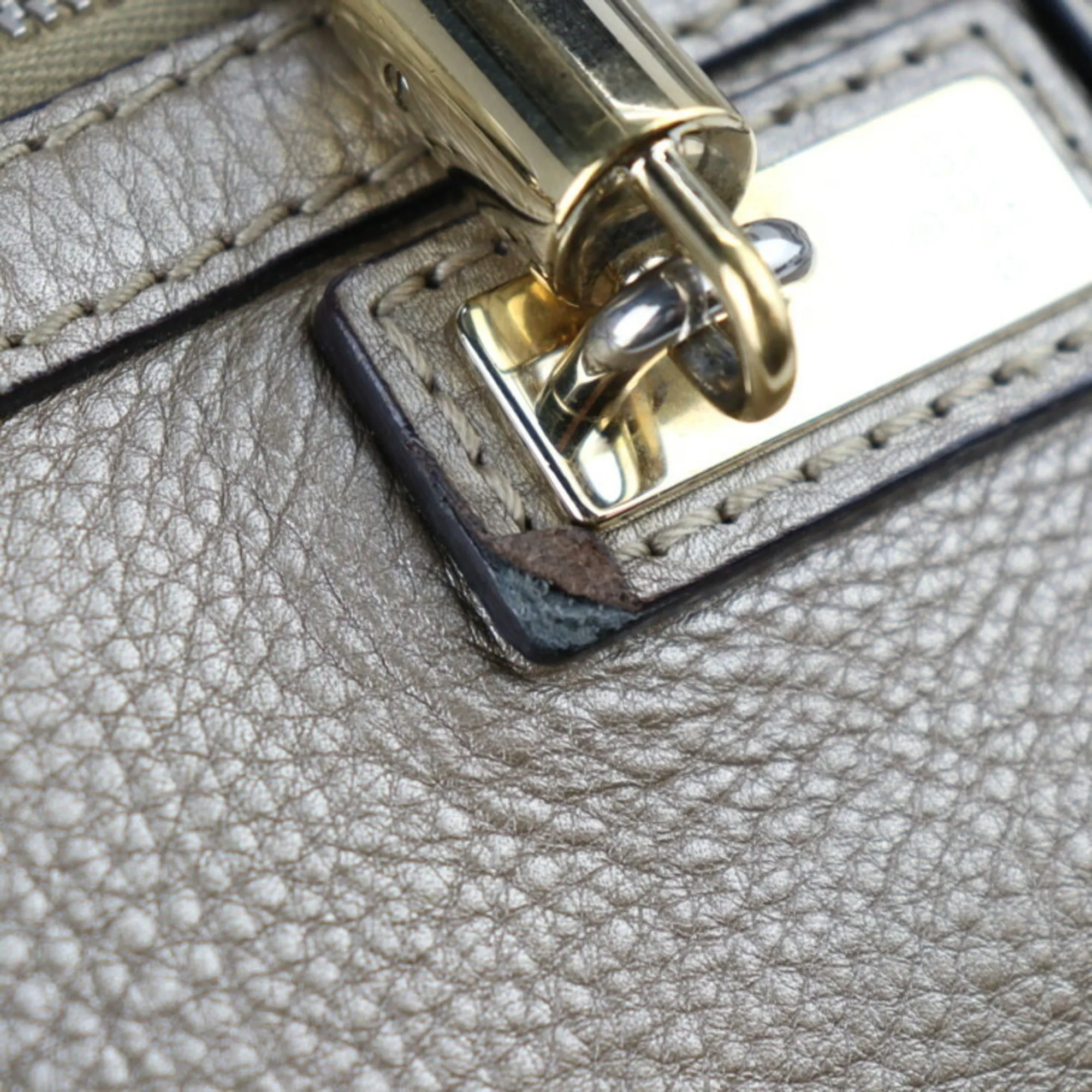 Gucci bamboo handBag 282300 leather gold tassel 2WAY shoulder Tote Bag