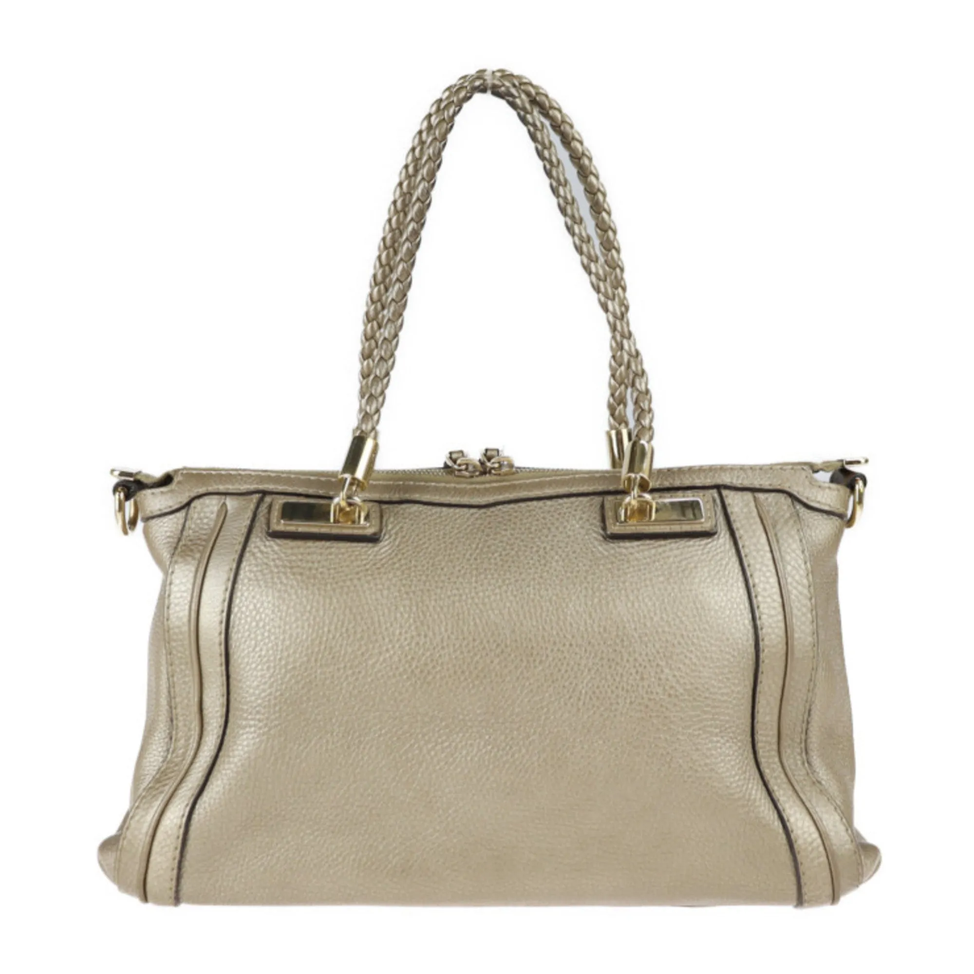 Gucci bamboo handBag 282300 leather gold tassel 2WAY shoulder Tote Bag