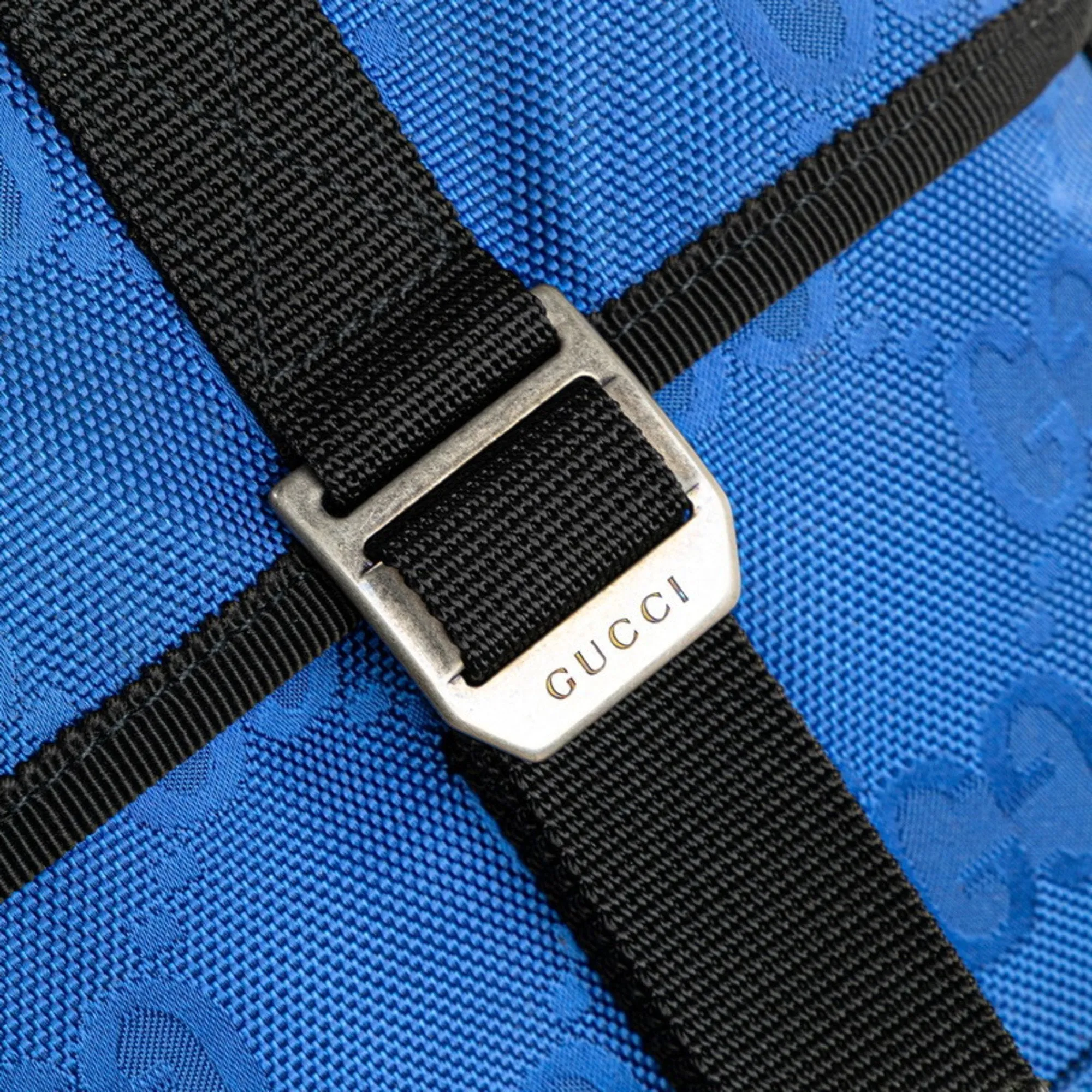 Gucci blue Nylon Shoulder Bag (Pre-Owned)